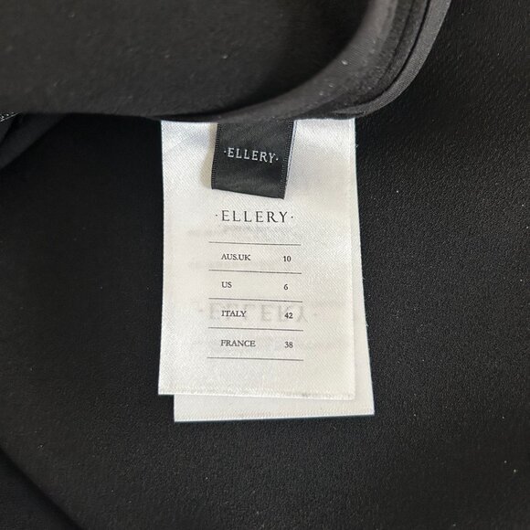 Ellery Black Maxi Dress Size US 6/IT 42/FR 38/AUS.UK 10 - Picture 7 of 8